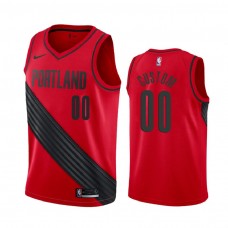 Men's Portland Trail Blazers Custom #00 Red Statement Jersey