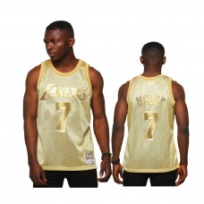 Limited Gold Los Angeles Lakers #7 JaVale McGee Midas SM Jersey