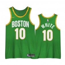 Men's Boston Celtics #10 Jo Jo White Green City Edition Jersey
